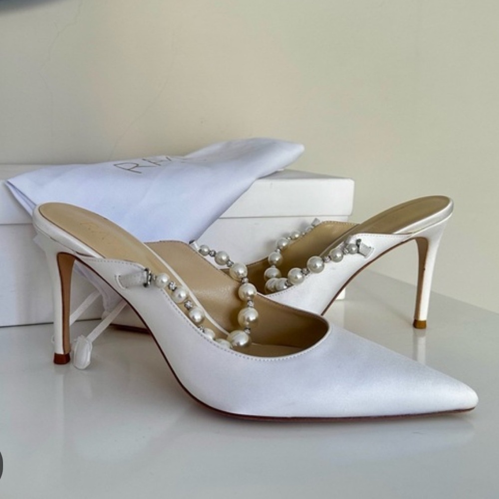 RAYE Reception Heel in Ivory